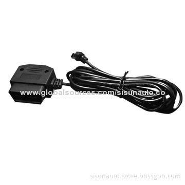 OBD/OBD II power adapter with 8 hours time-delay when ACC off